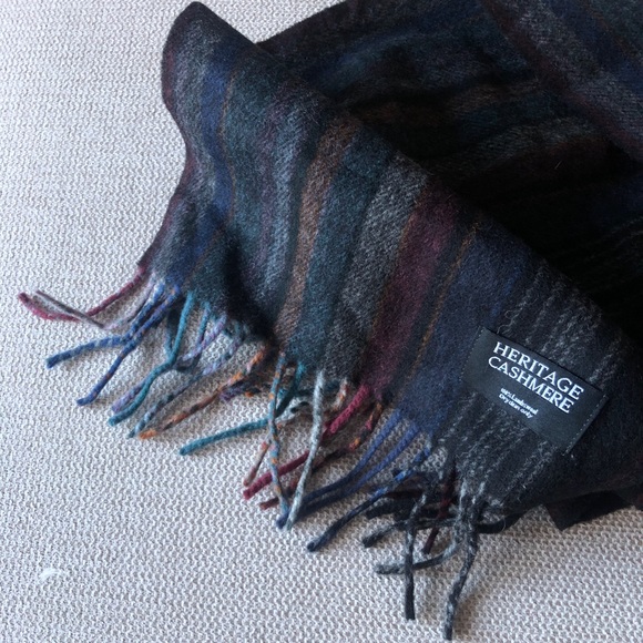 Heritage Cashmere Other - 🧣 100% Cashmere Wool Scottish Scarf